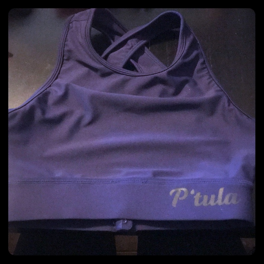 P’Tula sports bra size medium